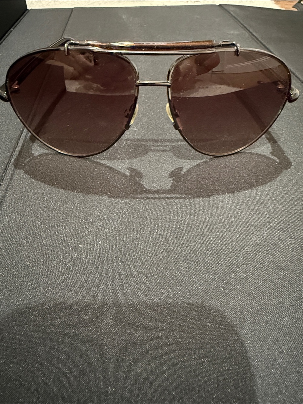Tom Ford Aviator Sunglasses - Brown Lenses